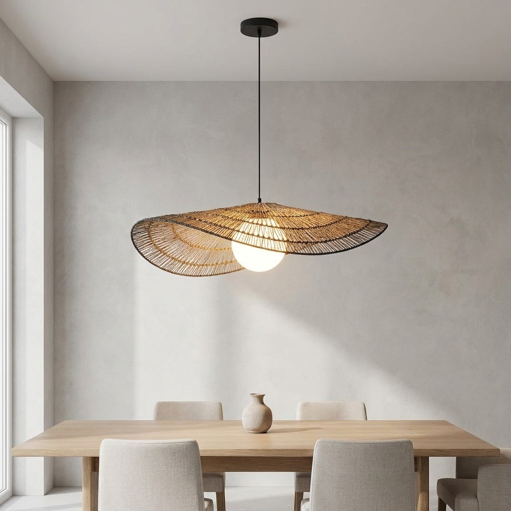 Suspension en corde de chanvre B-60CM