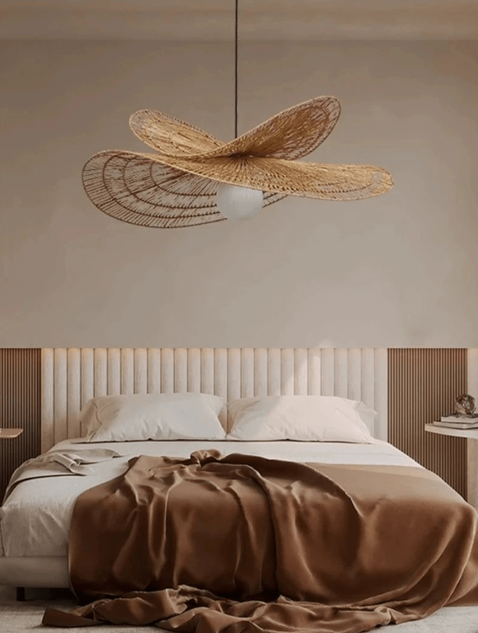 Suspension en corde de chanvre