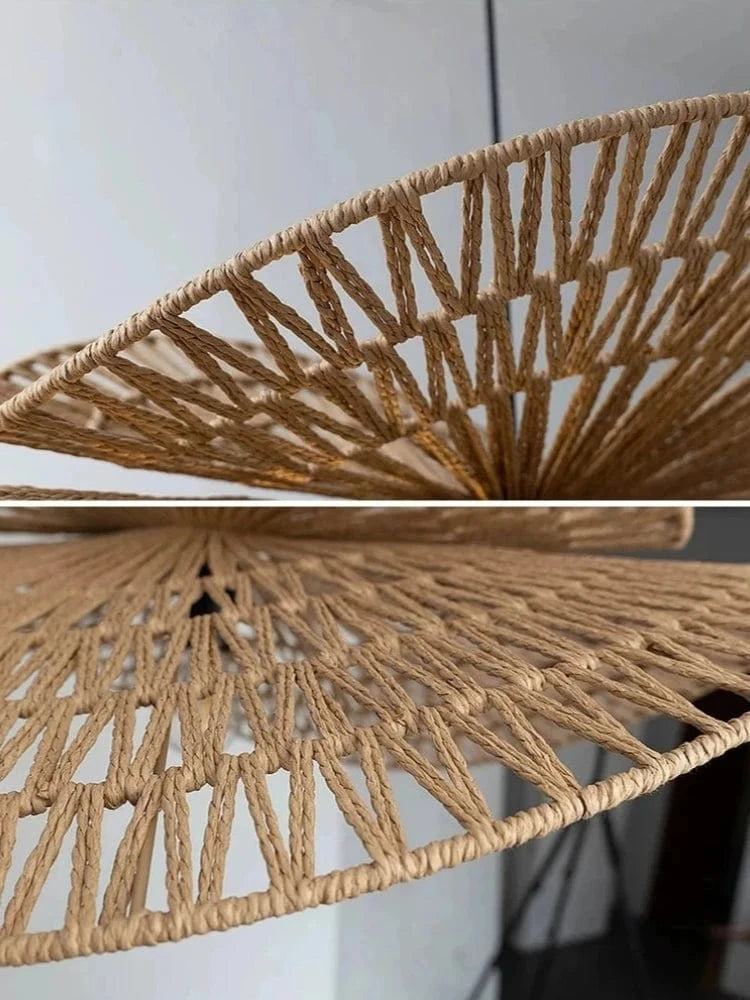 Suspension en corde de chanvre