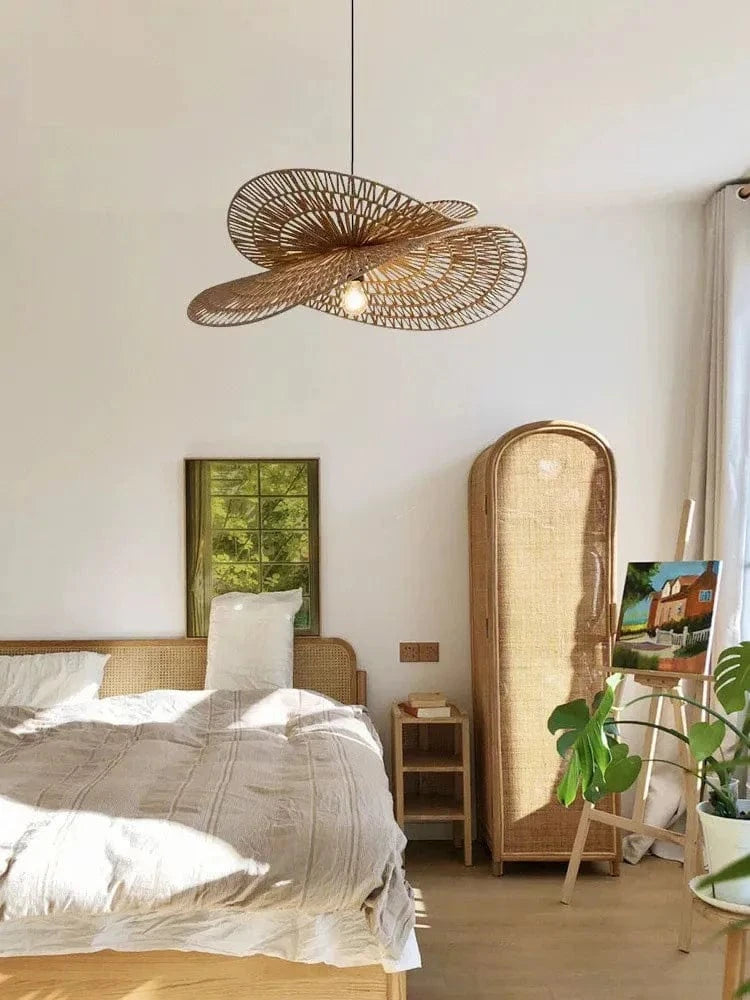 Suspension en corde de chanvre