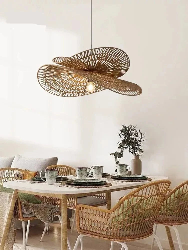 Suspension en corde de chanvre