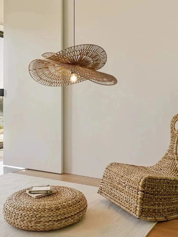 Suspension en corde de chanvre