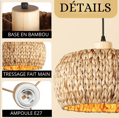 Suspension en jute