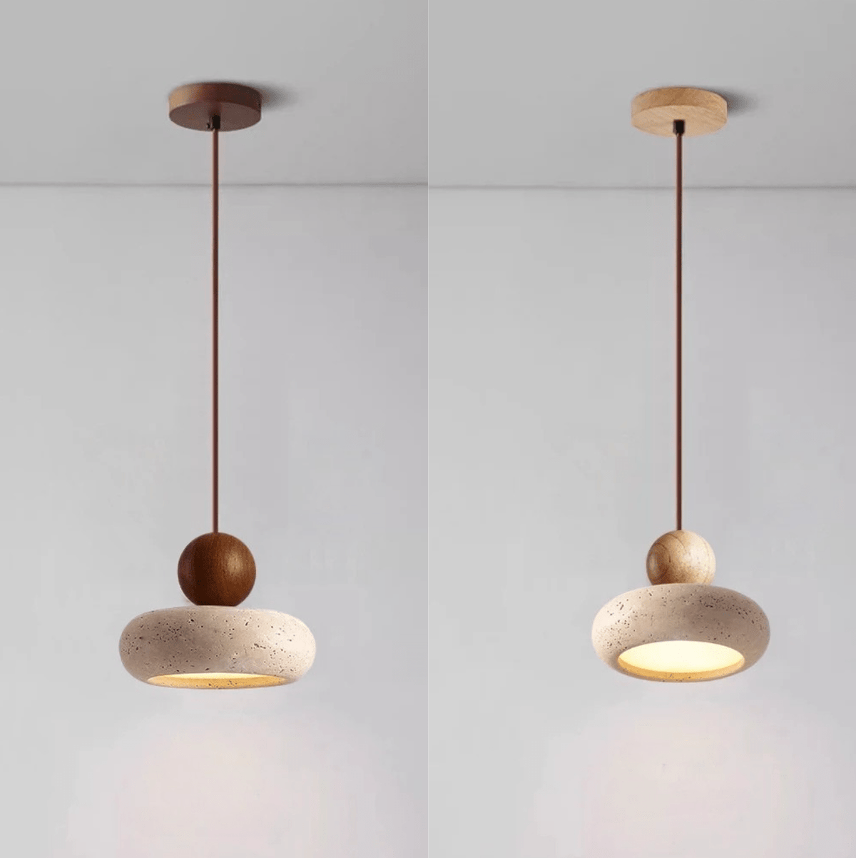 Suspension en pierre naturelle