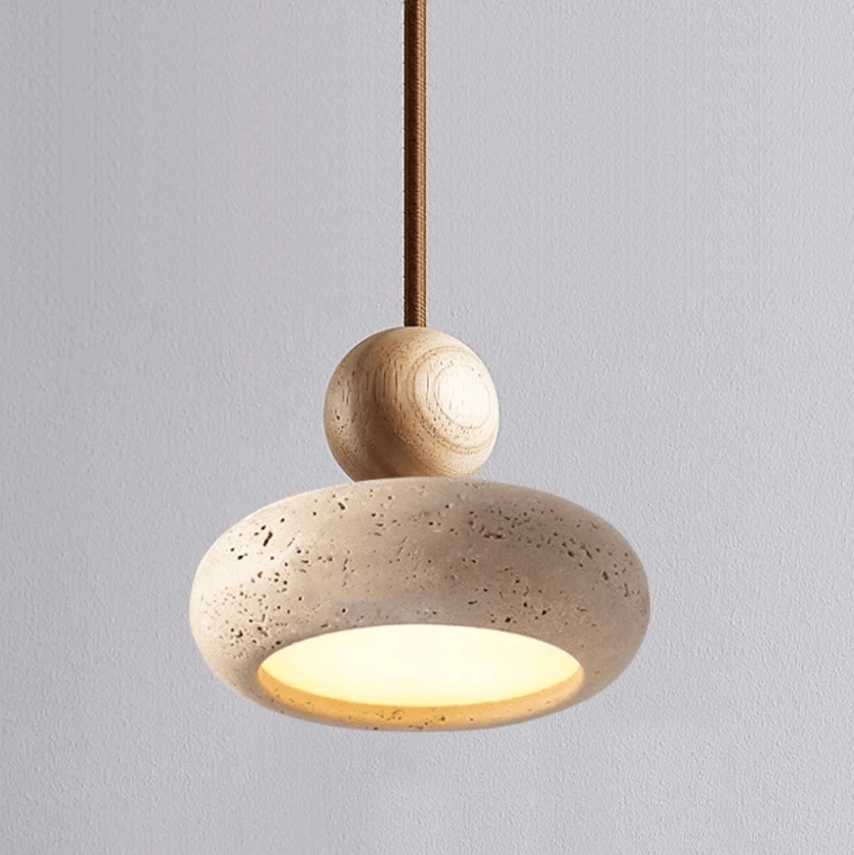 Suspension en pierre naturelle