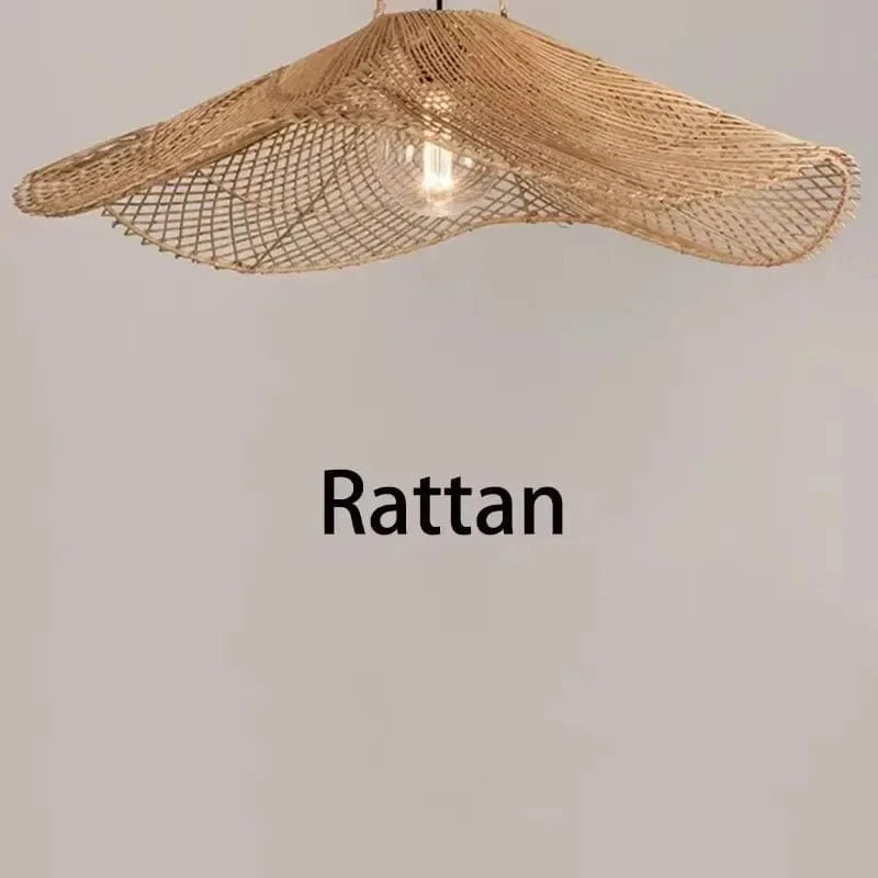 Suspension en rotin | Paillage