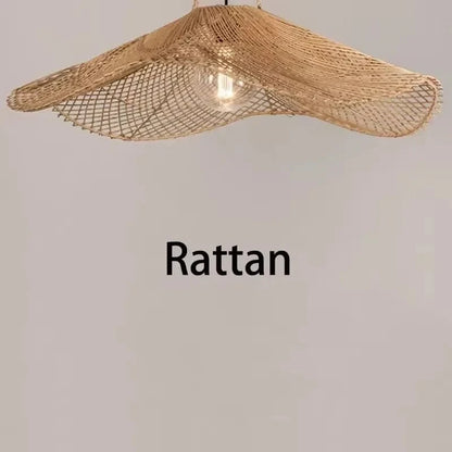 Suspension en rotin | Paillage