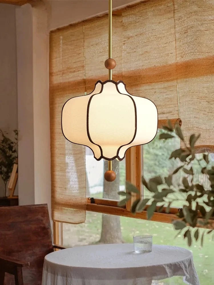 Suspension en tissu asiatique style ancien