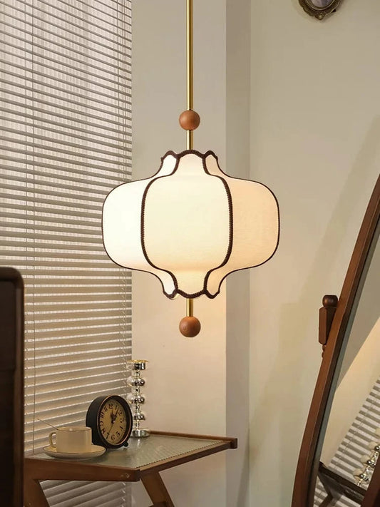 Suspension en tissu asiatique style ancien
