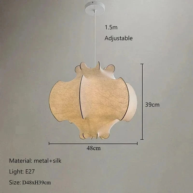 D48CM / Neutral light Suspension en tissu | Bat of the night