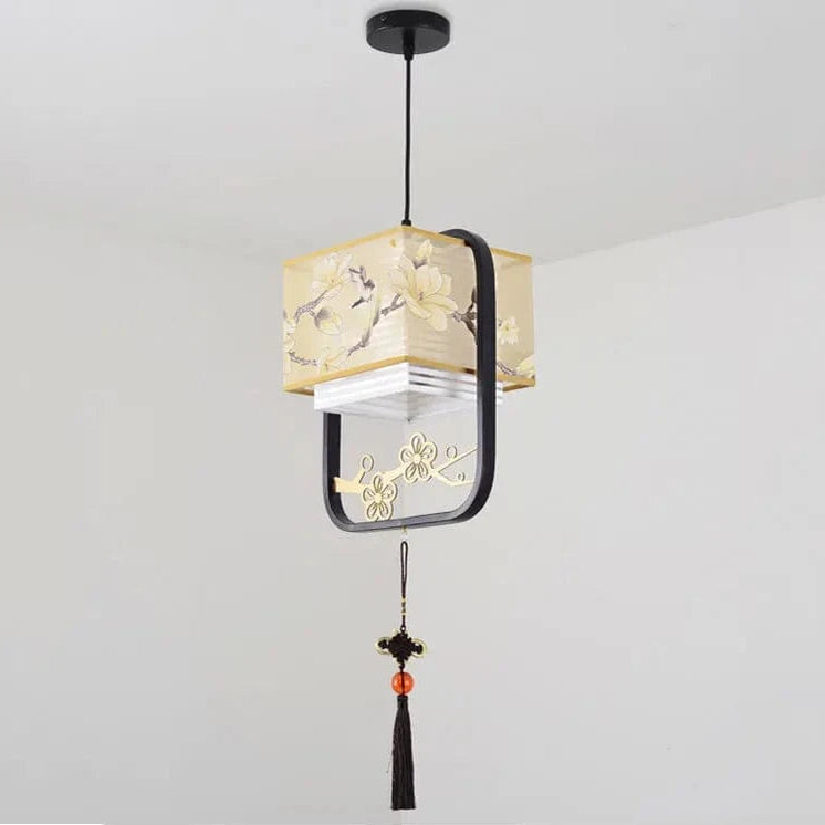 Black / CHINA Suspension en tissu | China town