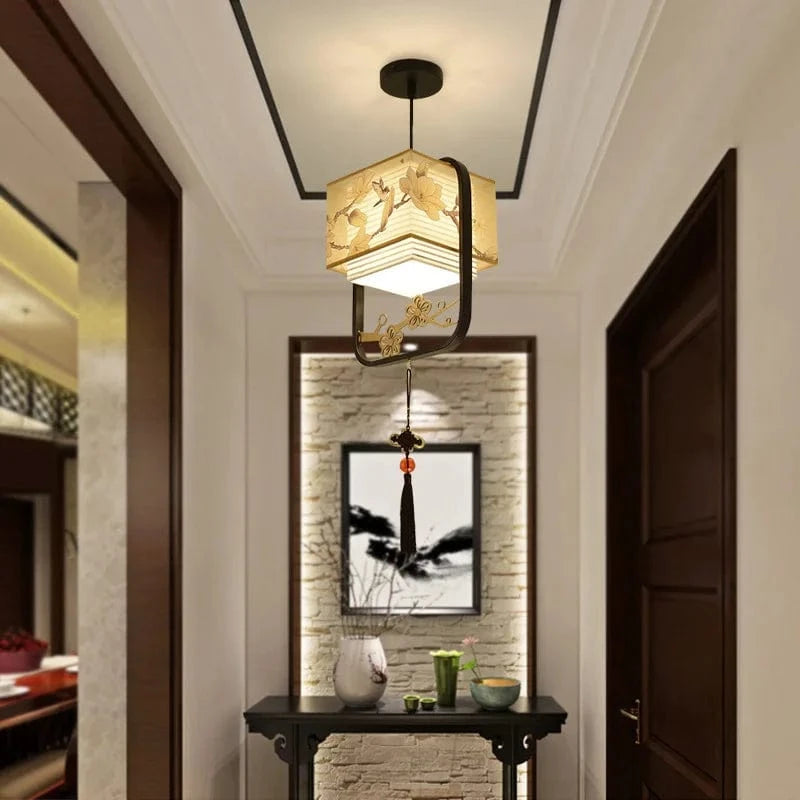 Black / CHINA Suspension en tissu | China town