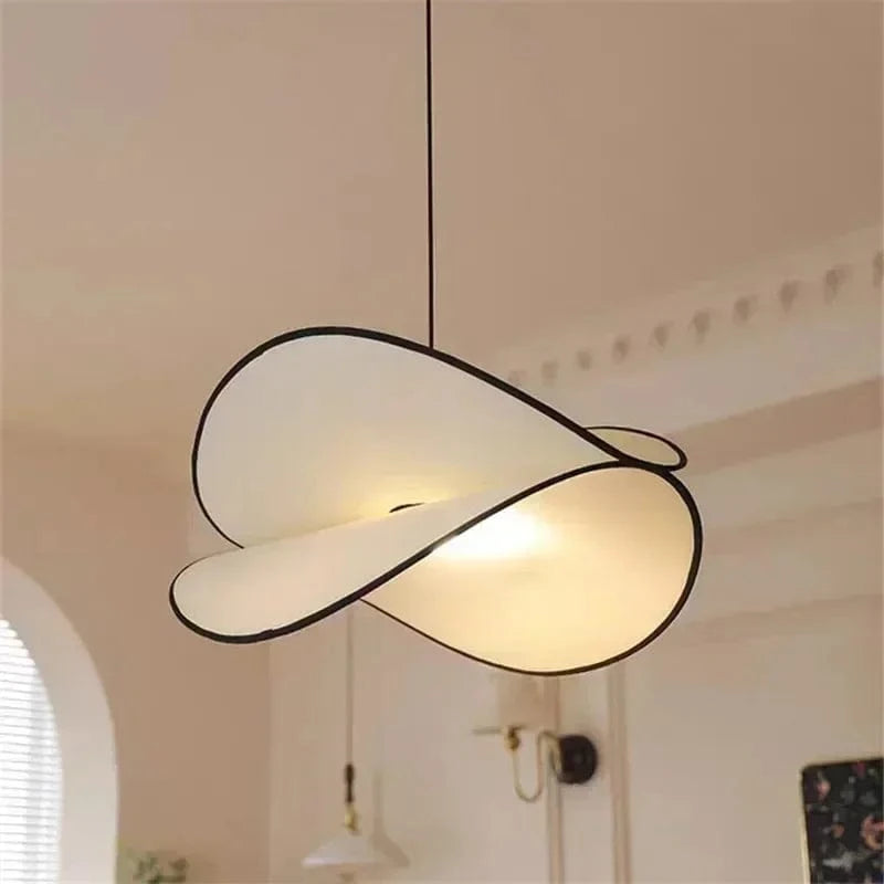 Suspension en tissu design aérien