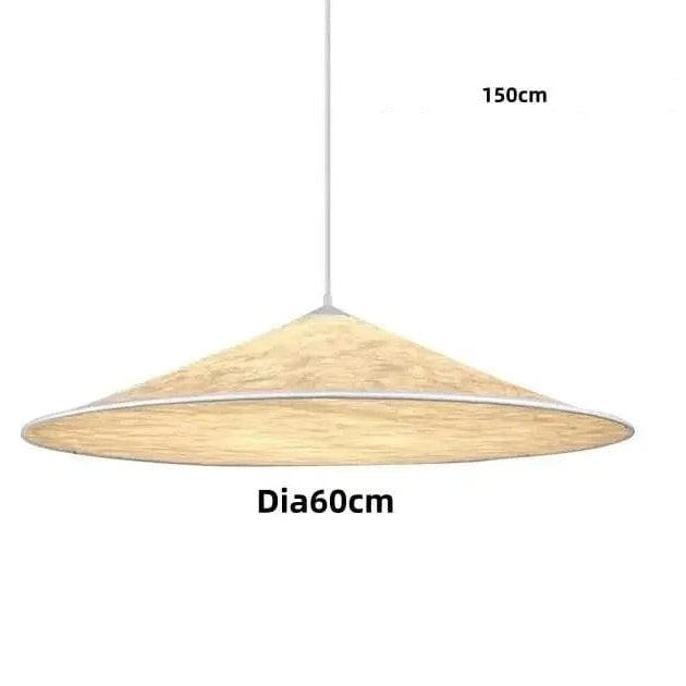 D60CM / White light 6000K Suspension en tissu design créative