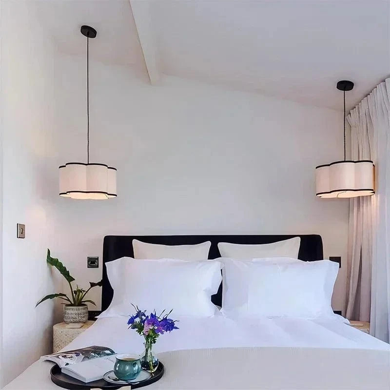 Suspension en tissu | Flower