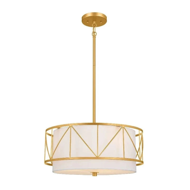 Suspension en tissu style classique Américain