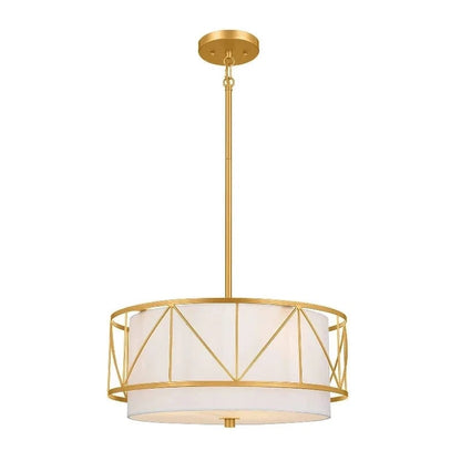 Suspension en tissu style classique Américain