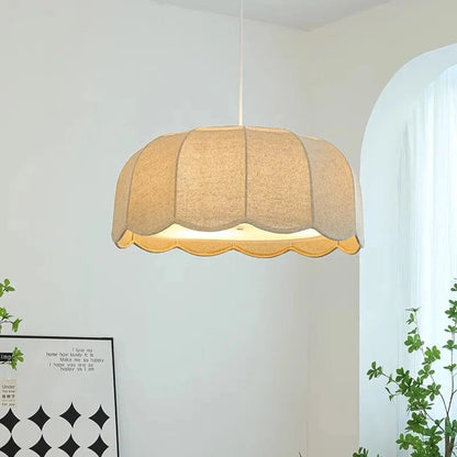 Suspension en tissu style classique