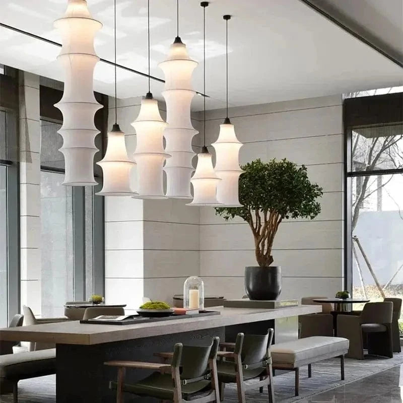 Suspension en tissu tube Japonais