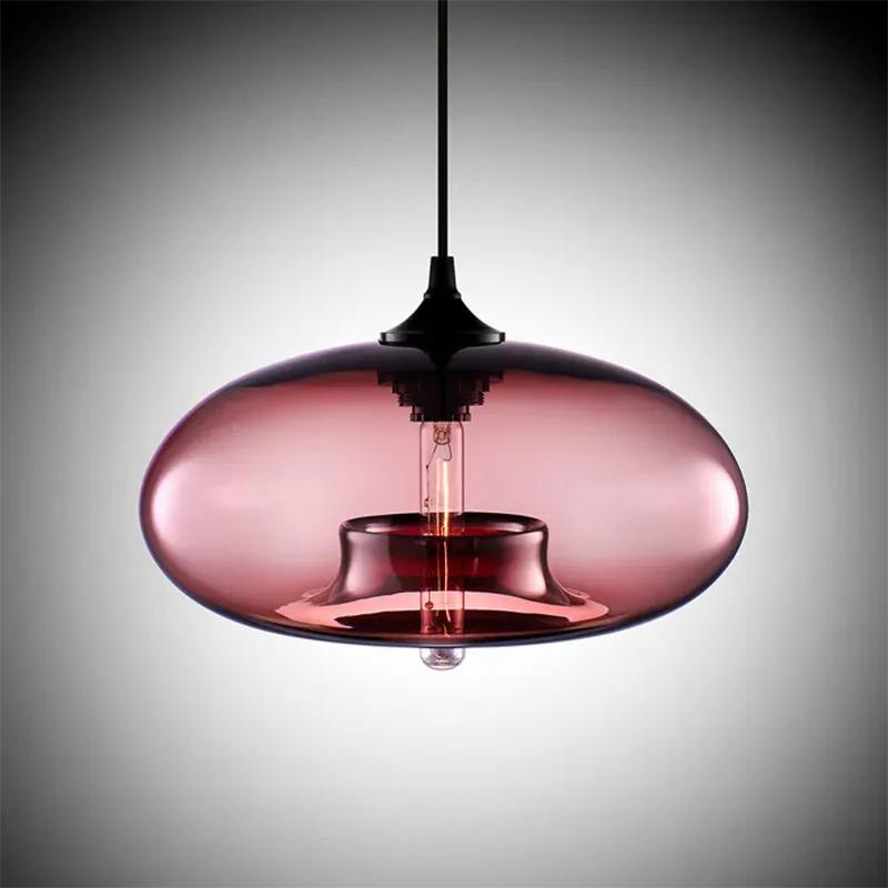 Suspension en verre soufflé