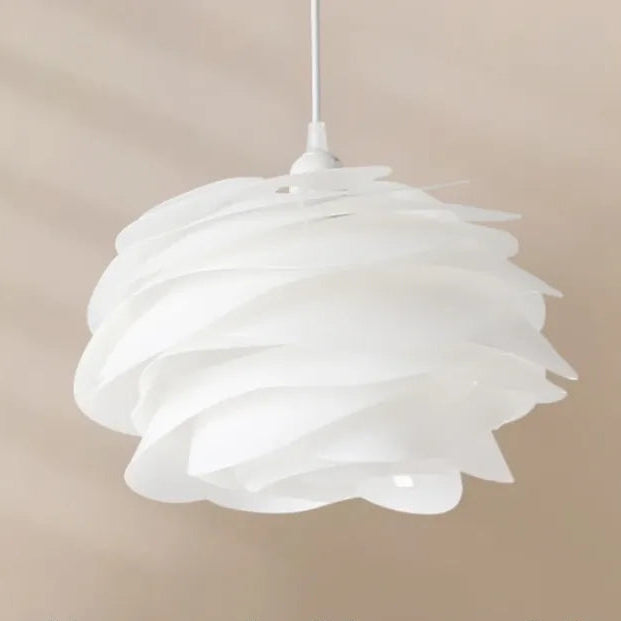 Suspension fleur bouton de rose