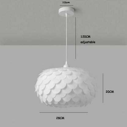 Chandelier Suspension fleur de lotus