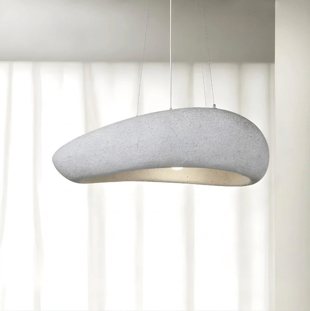 Suspension grand diamètre GRIS CLAIR / 105 CM
