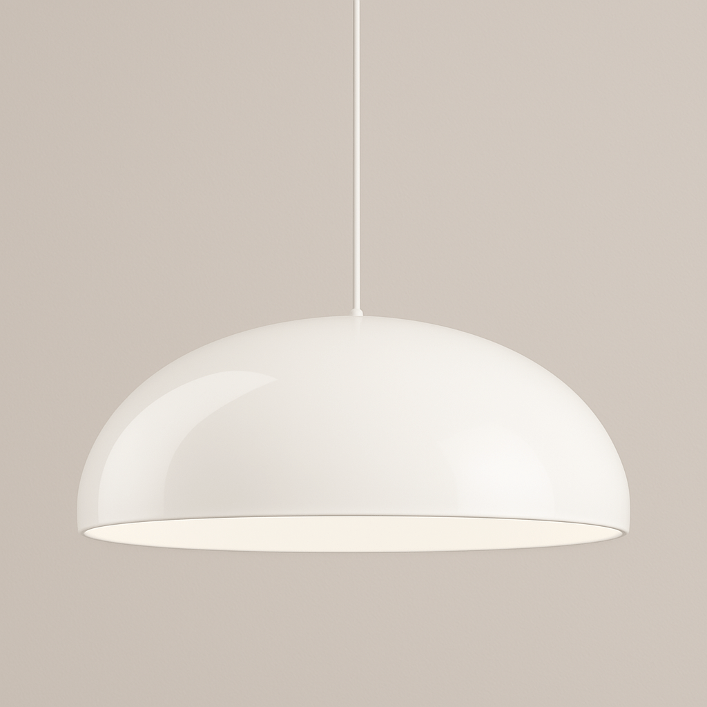 BLANC / DIAMÈTRE 30 CM Suspension italienne