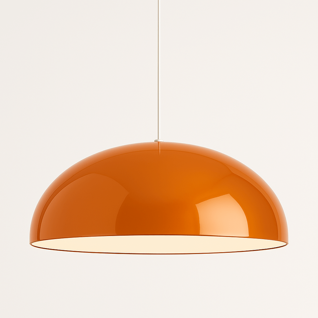 ORANGE / DIAMÈTRE 30 CM Suspension italienne
