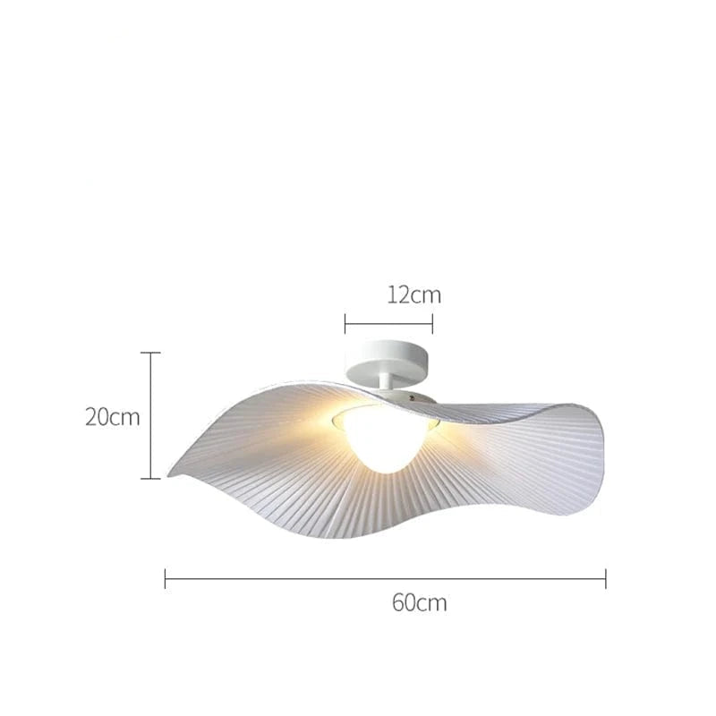 A 60CM / 220V-240V / RC Dimming Suspension japonaise en tissu | Vertige