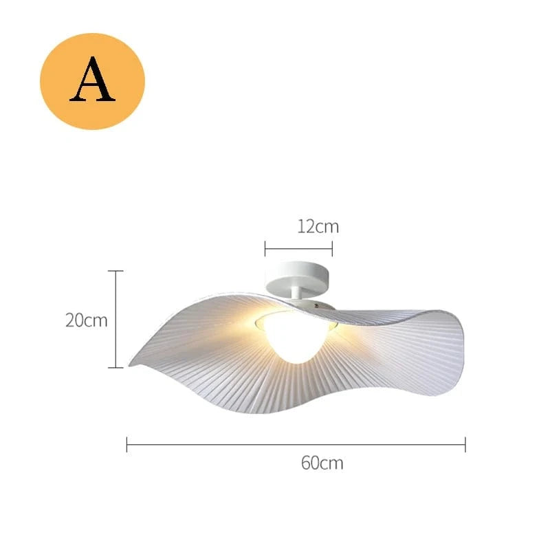 A 60CM / 220V-240V / RC Dimming Suspension japonaise en tissu | Vertige