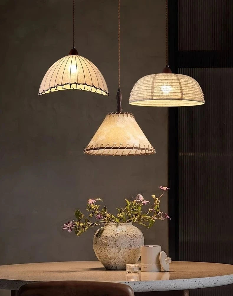 Suspension Japonaise style ancien