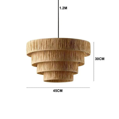Style D  D45cm Suspension japonaise tissu