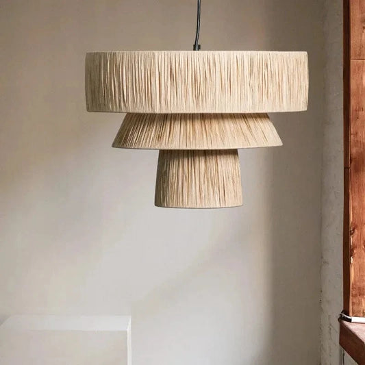Suspension japonaise tissu