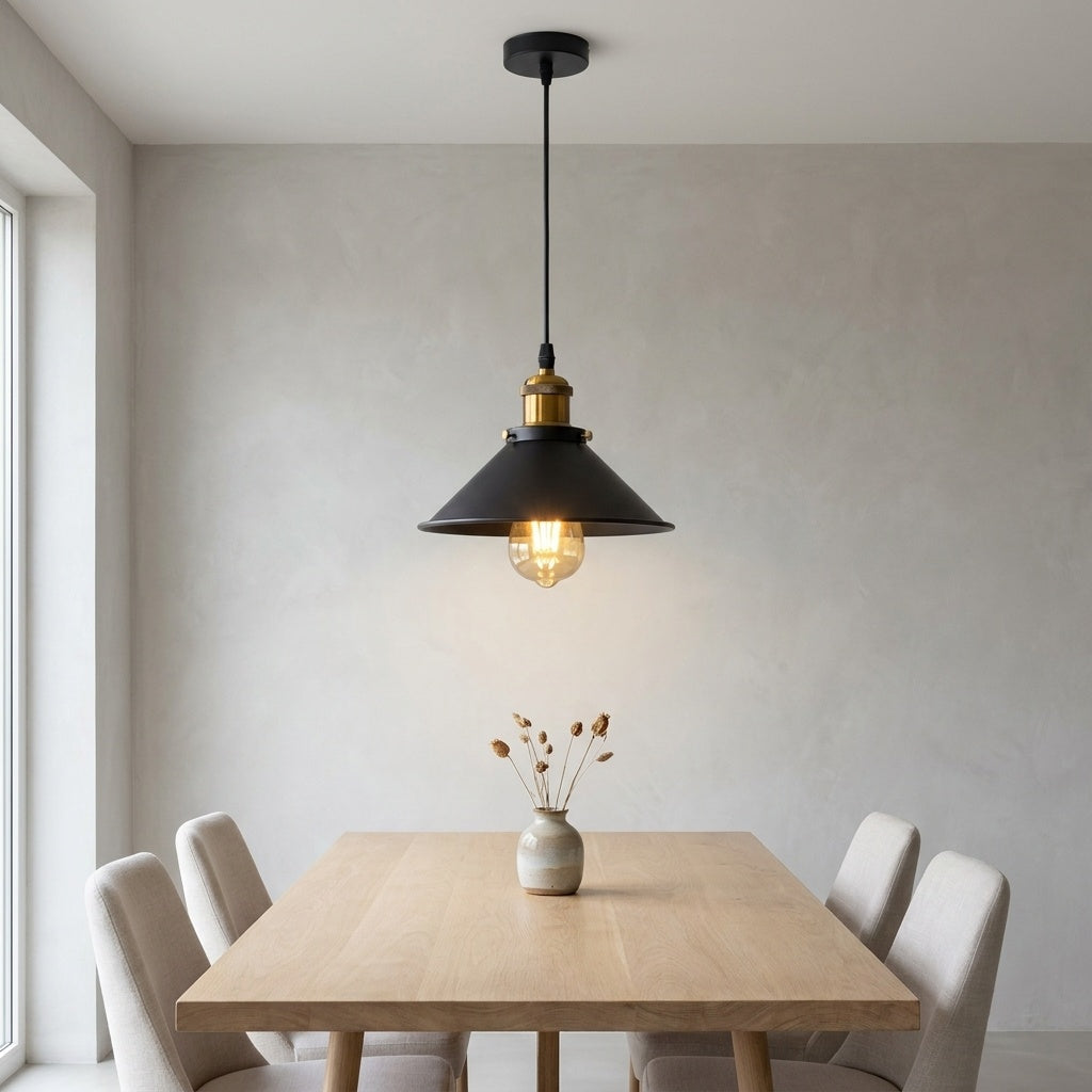Suspension lampe industrielle 1 PIÈCE