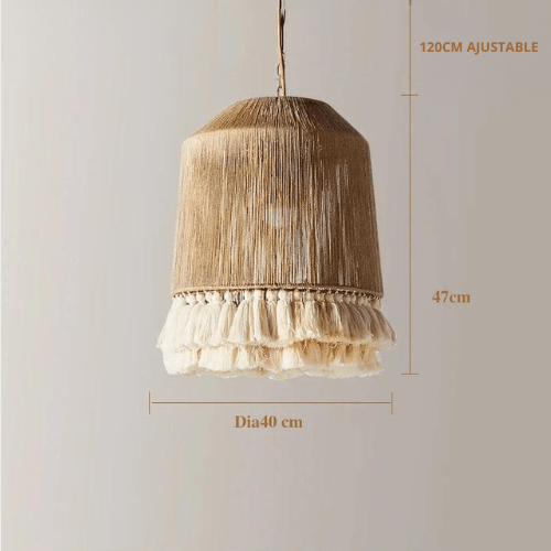 Suspension luminaire bohème