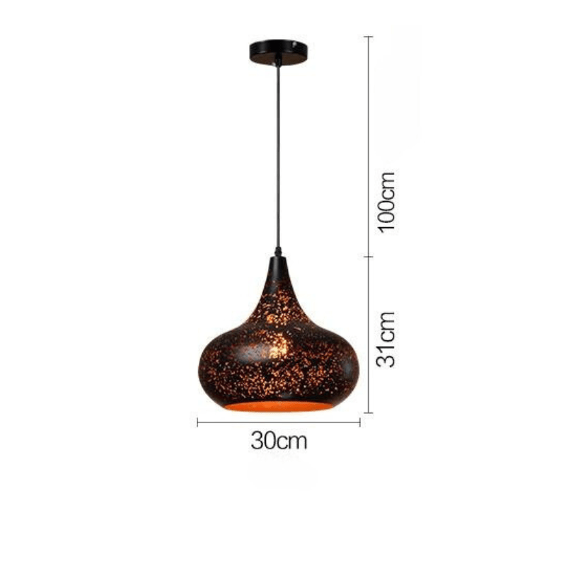 Suspension luminaire orientale