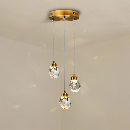 Suspension lustre cristal