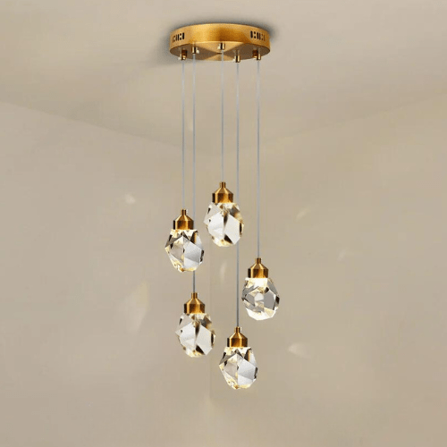 Suspension lustre cristal