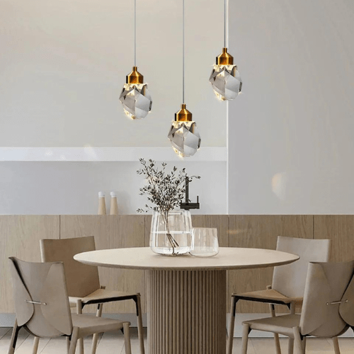 Suspension lustre cristal