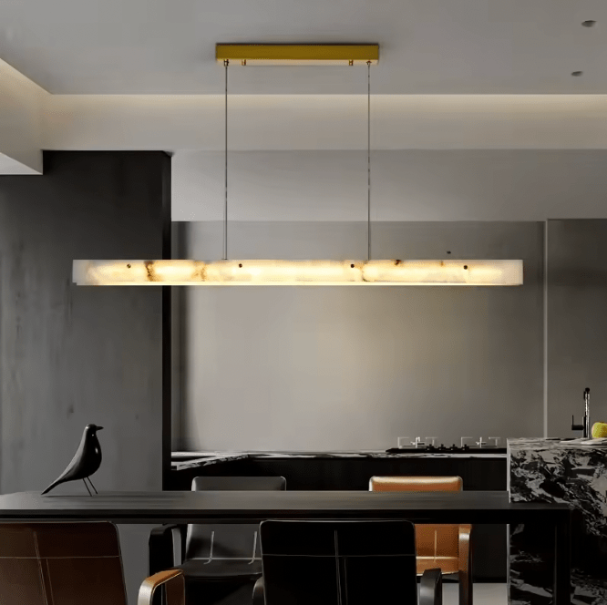 Suspension marbre