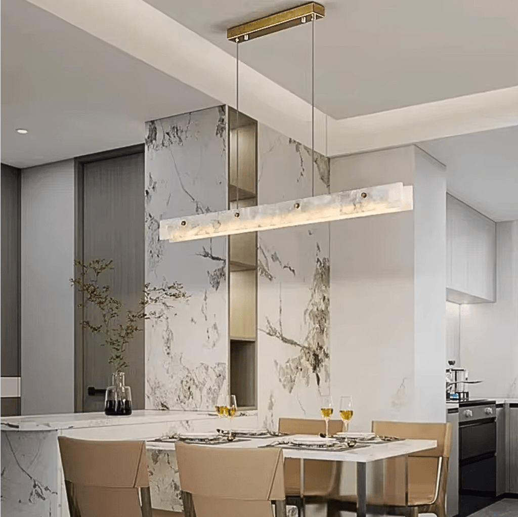 Suspension marbre
