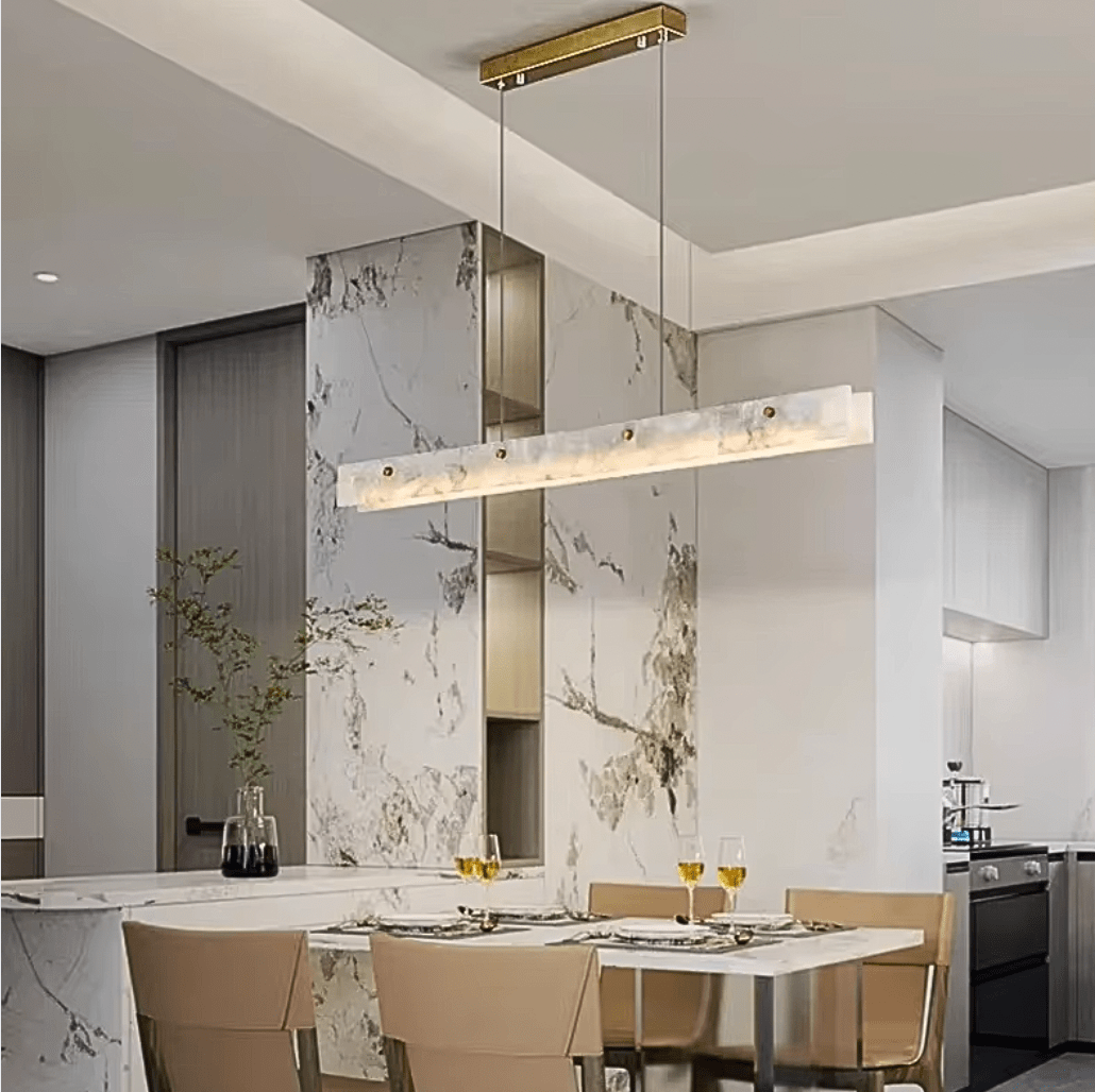 Suspension marbre