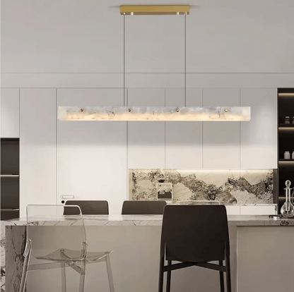 Suspension marbre