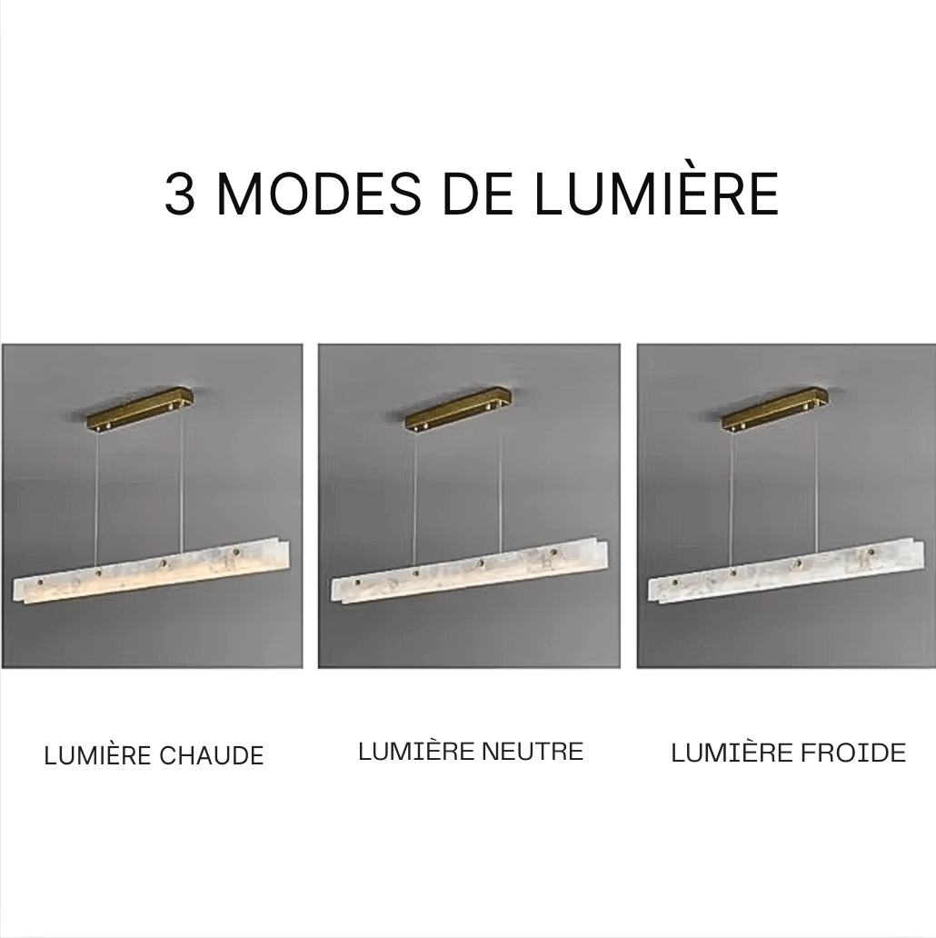 Suspension marbre
