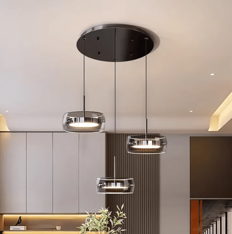 Suspension multiple verre