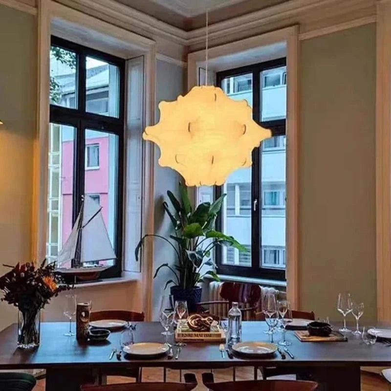 Suspension originale en tissu Wabi-sabi