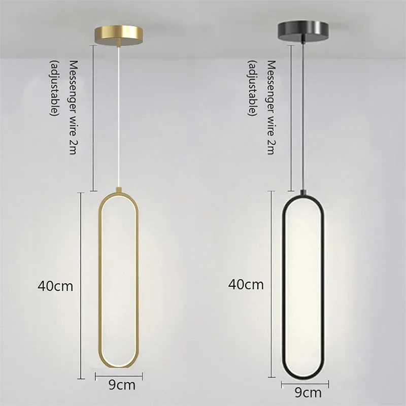 Suspension ovale