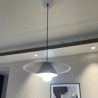 Suspension plate scandinave en bois