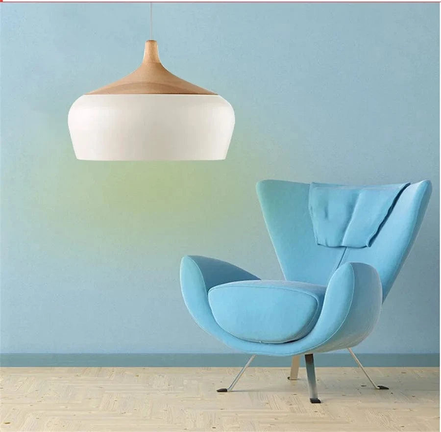 Suspension scandinave bois et métal